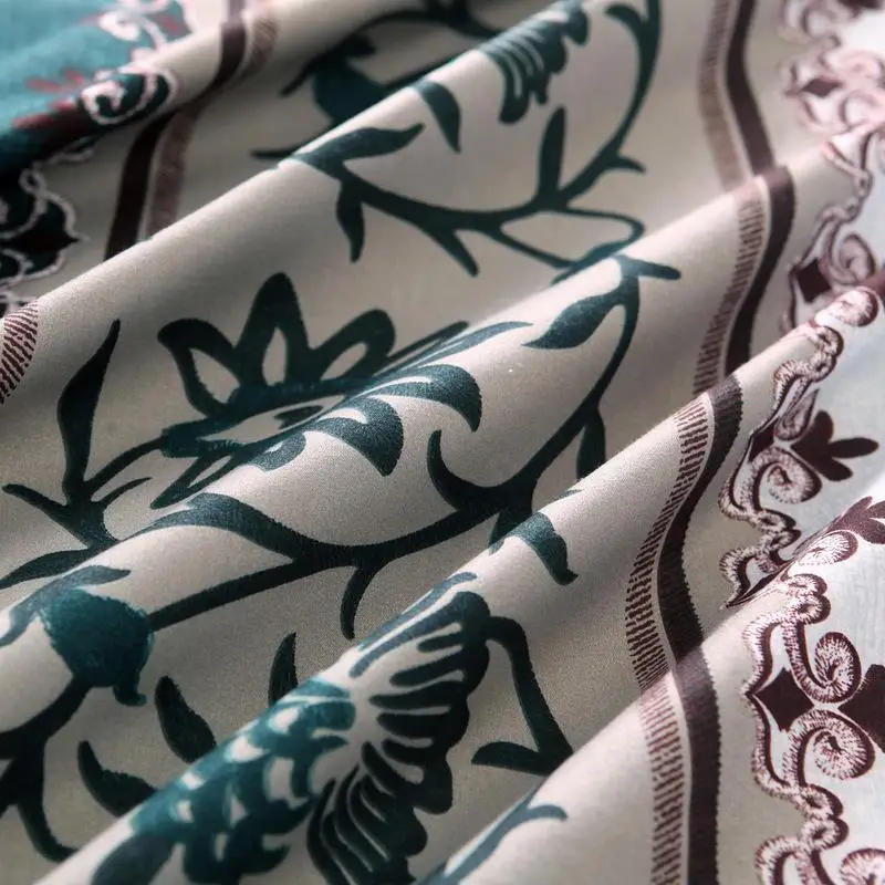 

Comforter Bedding Set For Bed 6 Colors Quilt Cover Pillowcase Without Bed Sheet Luxury Printed Duvet Cover Set Bedclothes 2/3pcs