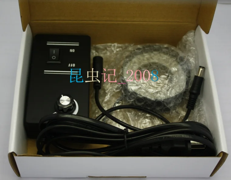 Тело микроскоп промышленная камера CCD светодиодный регулируемый кольцевой