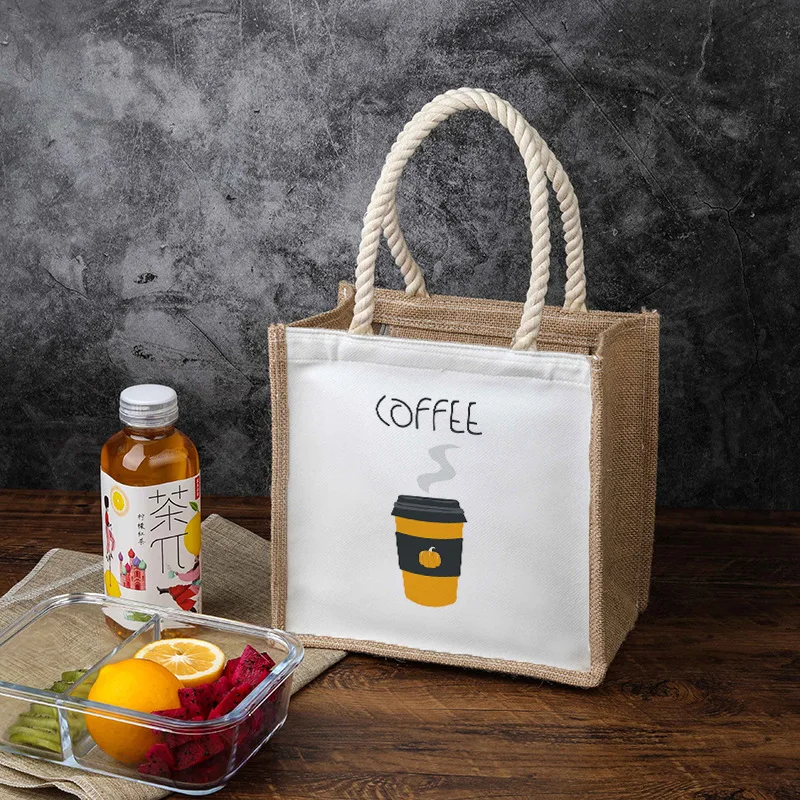 

Summer Cartoon Portable Lunch Bag for Picnic Kid Women Travel Waterproof Storage Bag Lunch Box Tote Bento Pouch Dinner Container