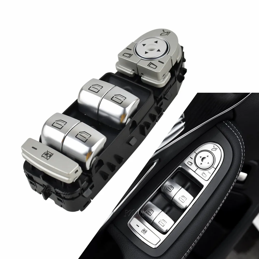 Orange light Auto Electronics Window Lifter switch driver's side For Mercedes-Benz C300 C63 C350e C-Class W205 W253 W222 |