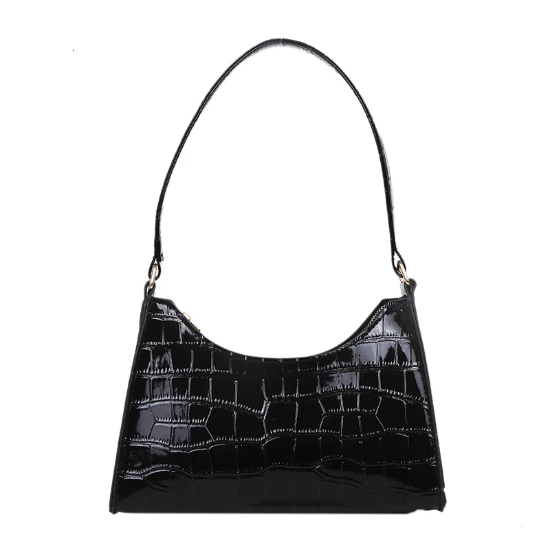 

Ladies Square Bag Underarm Bag Female Bag 2021 Popular New Style Fashion Texture Single Shoulder Bag Solid Color Soft Bags