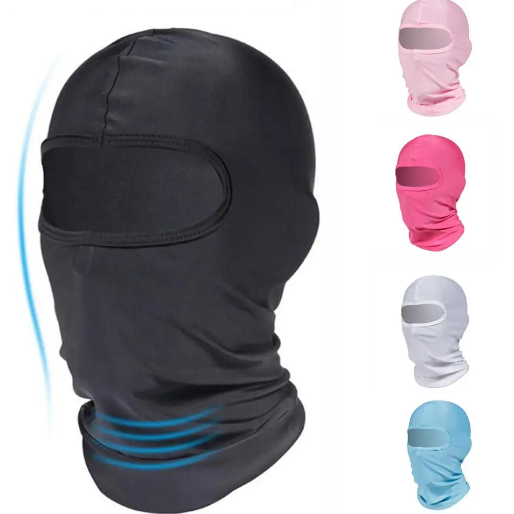 

Маска для лица из ледяного шелка для мужчин и женщин, Спортивная Пыленепроницаемая маска на шею для активного отдыха, тюрбан, Солнцезащитна...