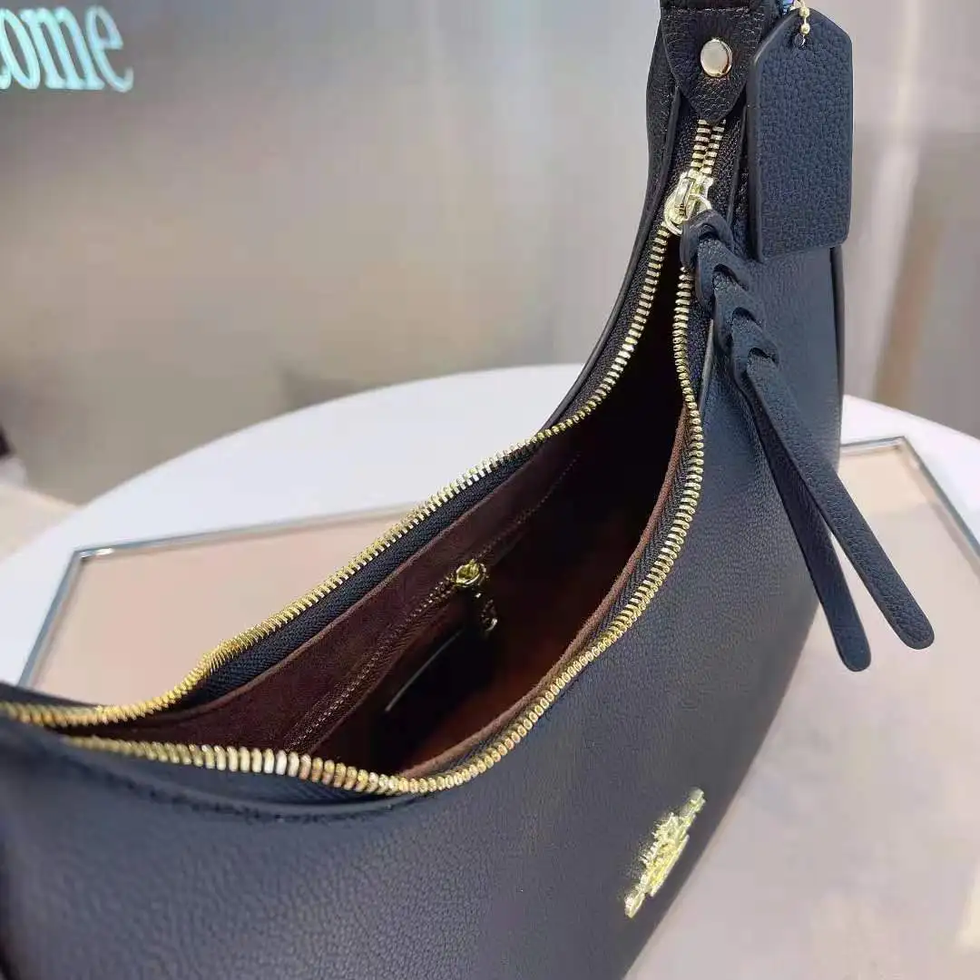 

Brand designer this summer fashion new leather lychee pattern woven handles ladies all-match shoulder bag handbag underarm bag