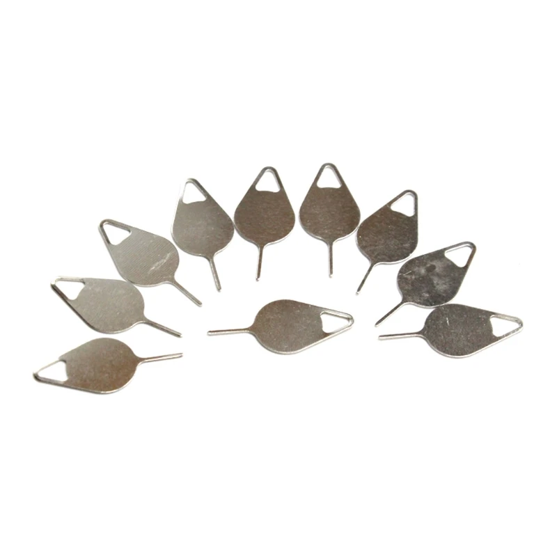 

P8DF 10Pcs/Set Specially Shape Sim Card Tray Opening Removal Tool,Eject Pin Tool Replacement for Multi-model Mobile Phone