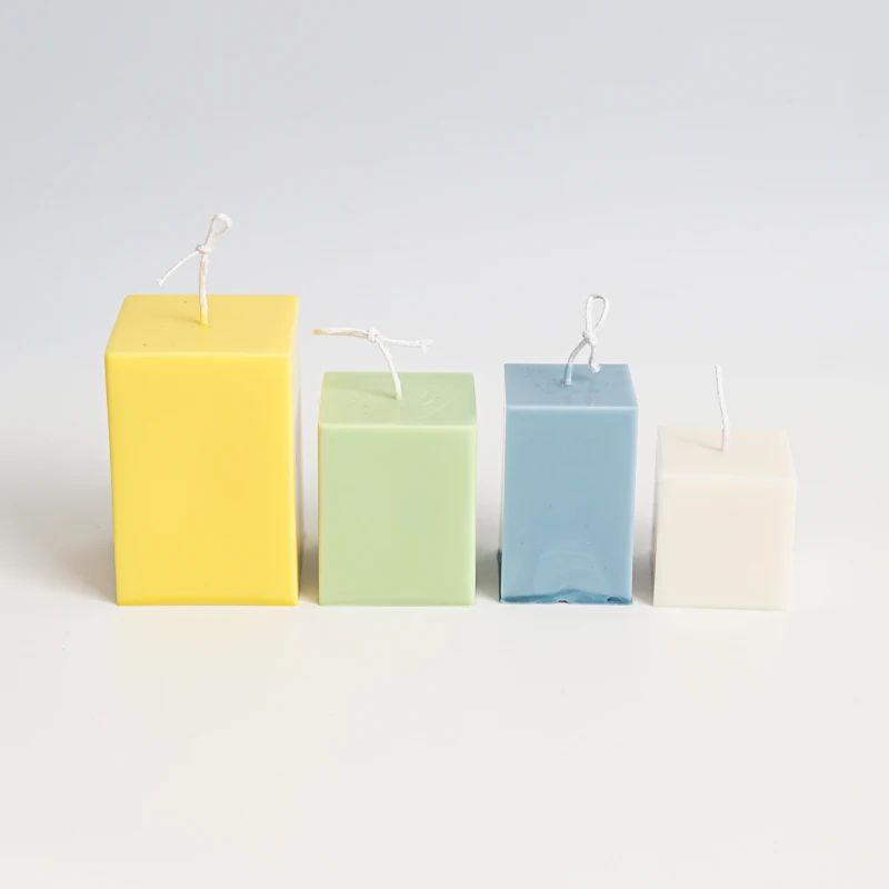 Форма для ароматизированных свечей 1 шт. квадратная ручной работы дома Свеча | Дом