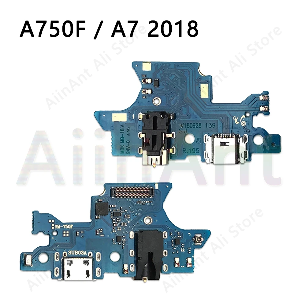 Гибкий кабель для зарядного устройства Samsung Galaxy M10 M20 M30 A70 A80 A90 A750 A920 A70S A71 A60 порт