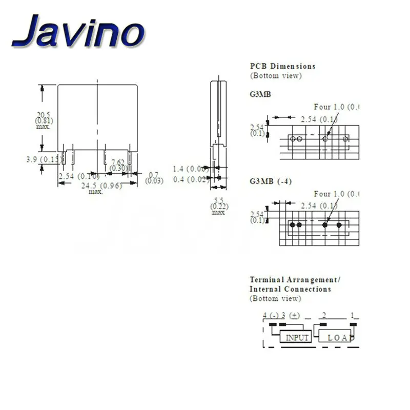 New Original Solid State Relay G3MB-202P DC-AC PCB SSR In 5VDC Out 240V AC 2A | Обустройство дома