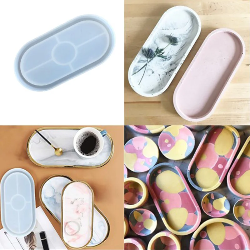 

Ashtray Coaster Flexible Silicone Mould Epoxy ResinCraft Clay Resin Molds Plaster Mold