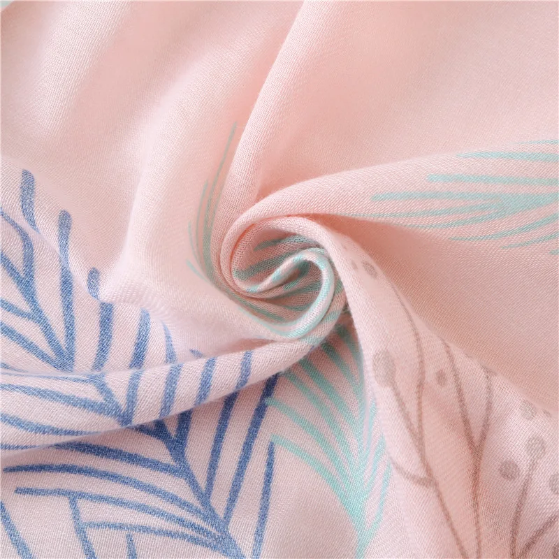 

Luxury brand New Print silk scarves 2020 Fashion Autumn and winter Lady quality beach Cotton shawl women's cotton material scarf