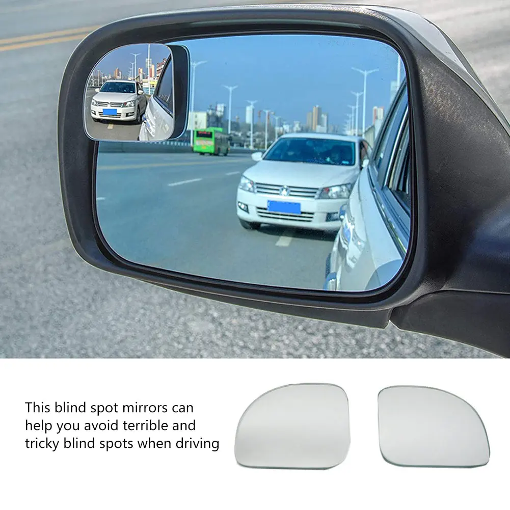 

Car-Styling Blind Spot Mirror Auto Motorcycle Car Rear View Mirror Extra Wide Angle Adjustable Rearview Mirror Blind Spot Mirror
