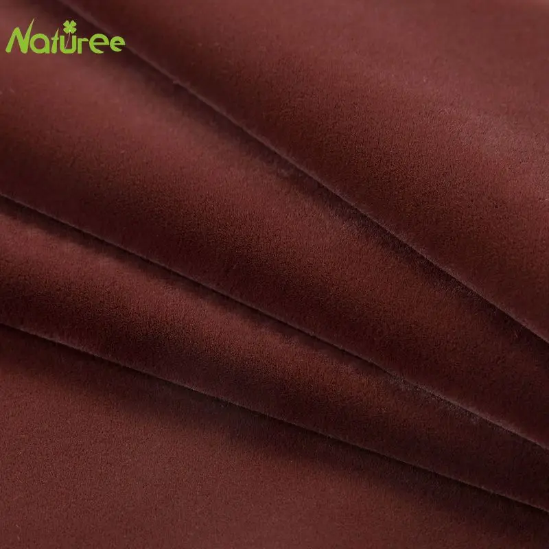 Бархатная ткань кофейного цвета сделай сам полиэстеровая шириной 145 см для сумок