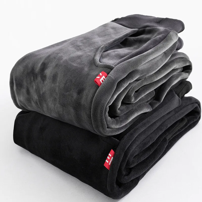 Высокий осень зима размера плюс для женщин толстый бархат х длинные спортивные