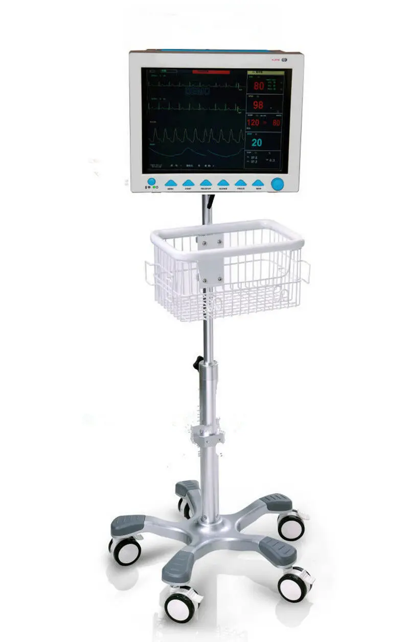 Мониторинг жизненно важных функций 7 монитор состояния пациента CO2 Capnography+ кронштейн/стенд монитор сердца