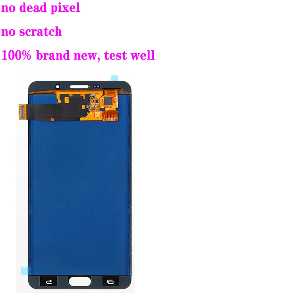 ЖК дисплей AAA + 6 0 ''для Samsung Galaxy A9 Pro 2016 A910 A9100 A910F сенсорный экран дигитайзер