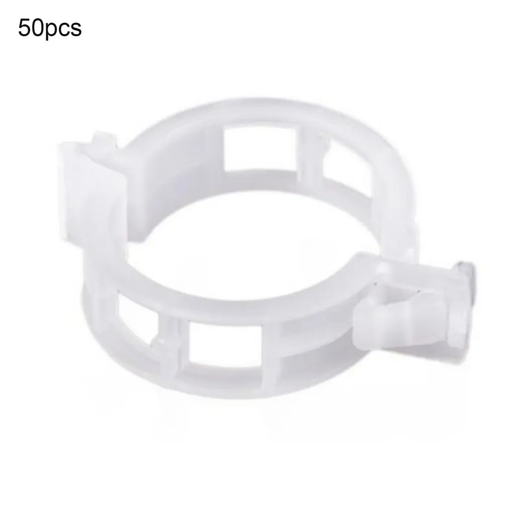 

50pcs Plant Vine Fixing Clips Green Health Buckle Design Strong Toughness For Various Crops And Vine Flowers
