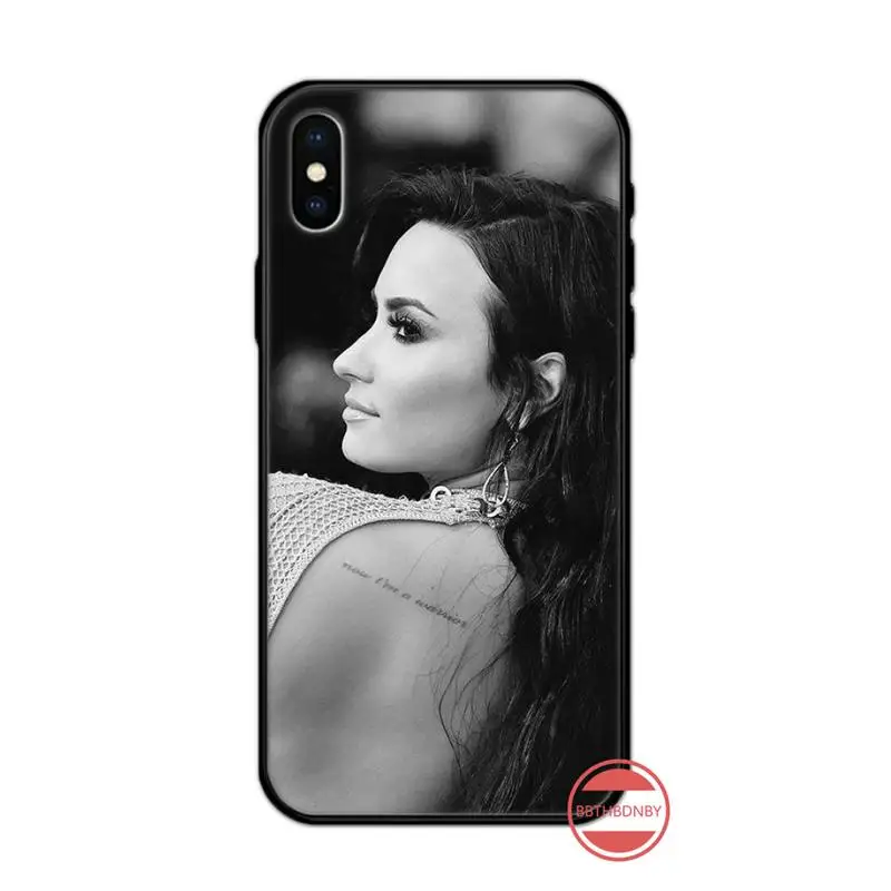 

Demi Lovato American actors and singers luxury Phone Case cover for iPhone 11 12 pro XS MAX 8 7 6 6S Plus X 5S SE 2020 XR