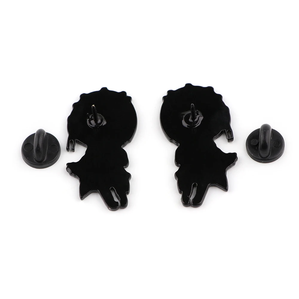 Женская/Мужская эмалированная брошь в виде знака смерти | Украшения и аксессуары