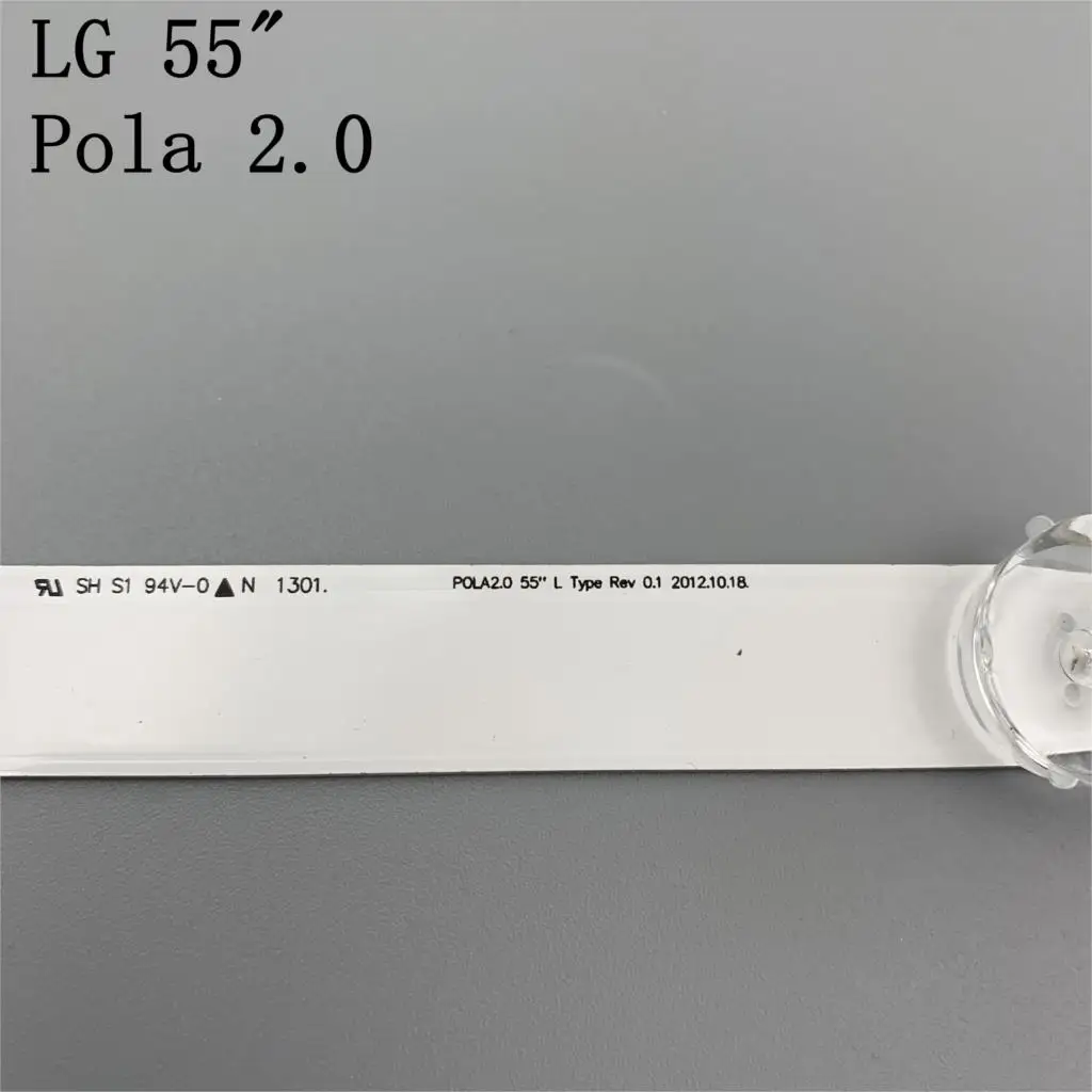 Светодиодная лента LZ55O1LCEPWA A B для телевизора LG 55 дюймов 55LN5400 55LN5200 INNOTEK POLA2.0 R типа L 14