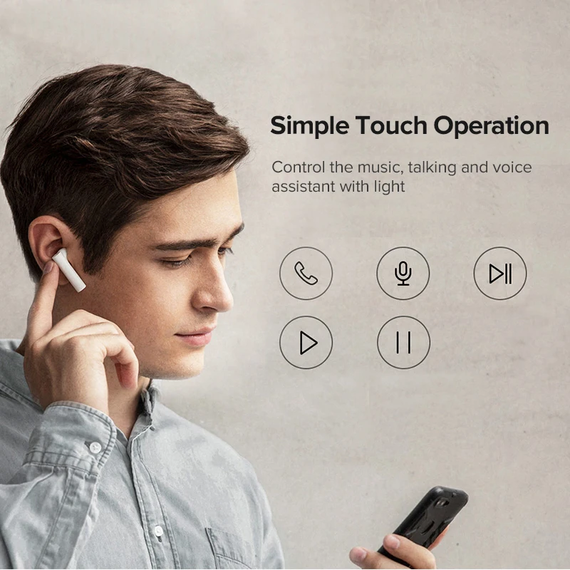 Беспроводные наушники Xiaomi Airdots Air 2S Bluetooth 5 0 BT гарнитура Qi Беспроводная зарядка ANC