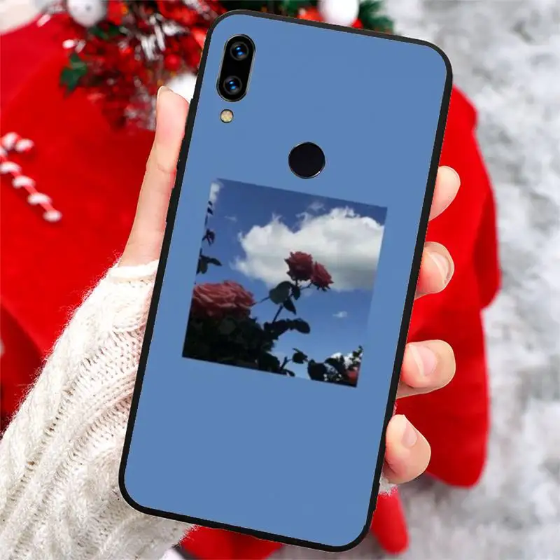 

Rose Flower Sunflower aesthetics Phone Case For Xiaomi Redmi note 7 8 9 t k30 max3 9 s 10 pro lite