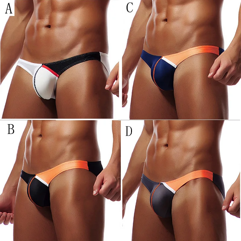 Плавательные костюмы Для мужчин сексуальные купальные Мужские Шорты для купания