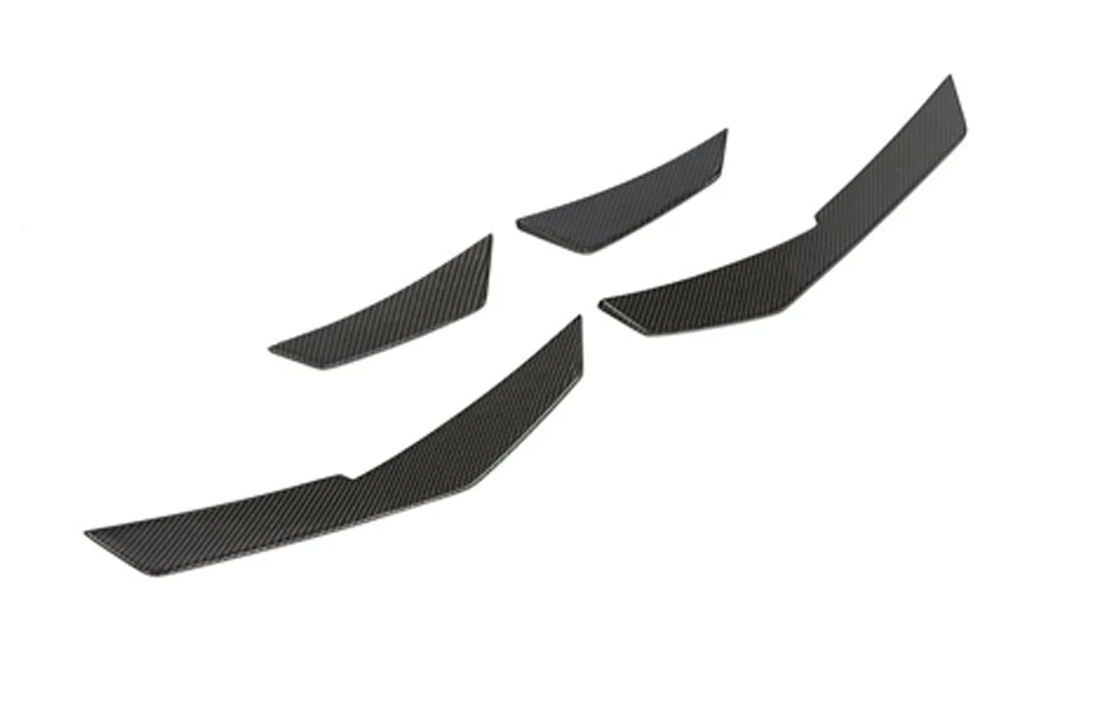 Комплект канатов переднего корпуса из углеродного волокна сплиттер для бампера