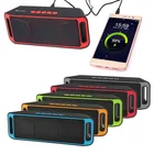 Bluetooth-Колонка SC208, подключение вызова, встроенный микрофон, двойная колонка, поддержка передачи аудио, новая звуковая коробка