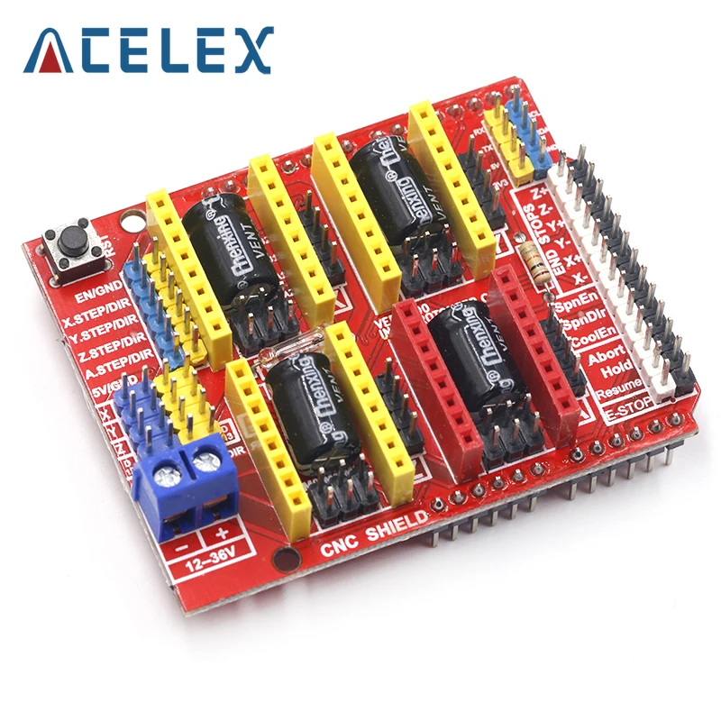Новый гравировальный станок с ЧПУ shield v3/3D-принтер/плата расширения драйвера A4988