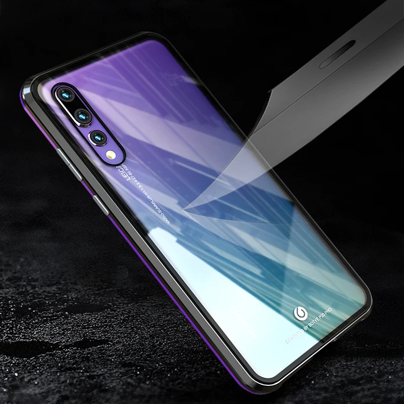 360 полный защитный чехол для телефона huawei P20 Pro Магнитный противоударный