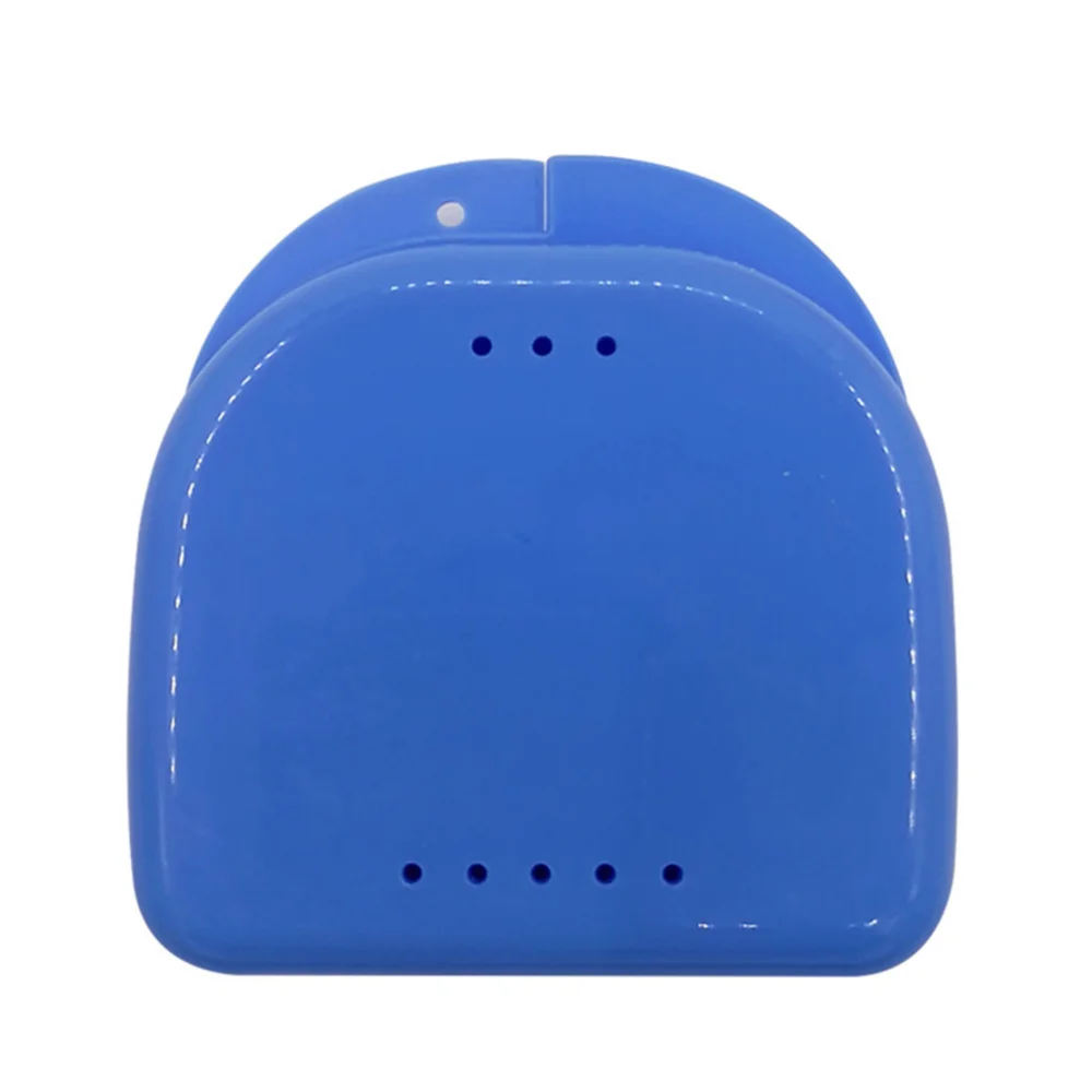 

10Pcs Tooth Socket Box Portable Braces Box Orthodontic Retainer Container Denture Holder Mixed Color