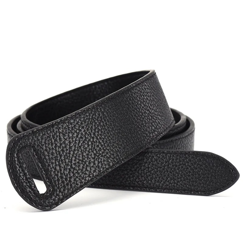 Однотонный тонкий декоративный ремень из искусственной кожи с узелком длинный