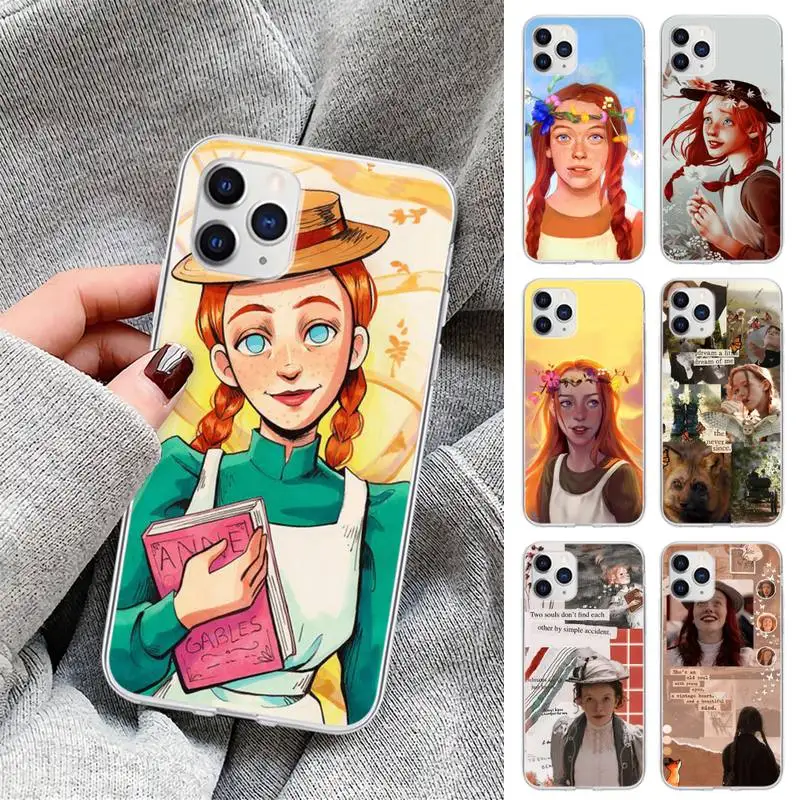 

Anne With An E Phone Case For Xiaomi Redmi K30s Ultra Note 9 9s Pro Max Mi 10 Lite 11 10T Pro Transparent Cover