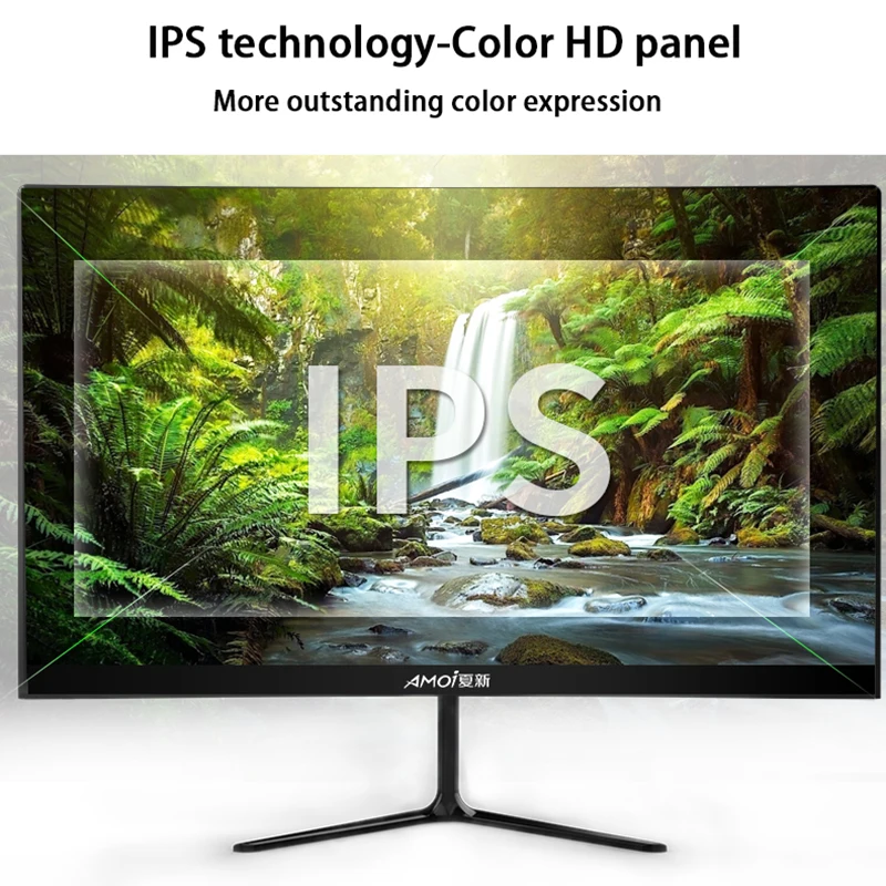 Amoi 2K 2560 × 1440p изогнутый игровой ЖК монитор для ПК с интерфейсом HDMI /DP настольного
