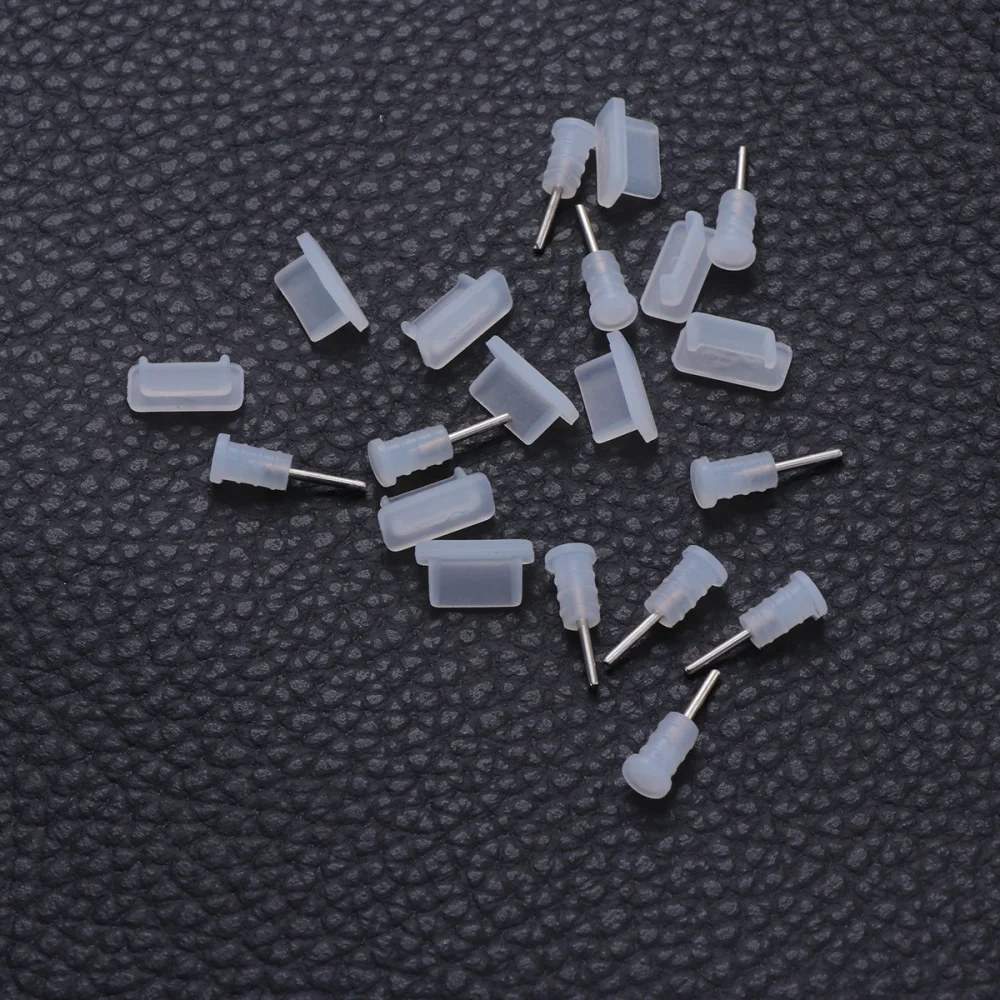 

10 Pairs USB Type Anti Dust Protect Cover Silicon Port Plug Cover(Black)