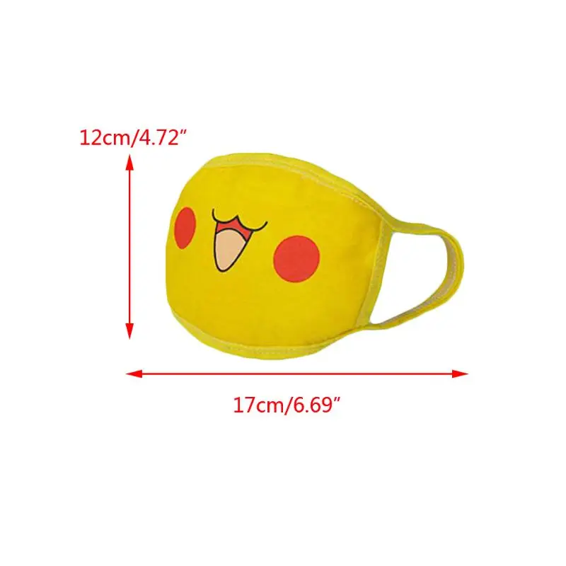 Женские и мужские Аниме фигурки Маскарадная маска для рта каваи мультяшная фа