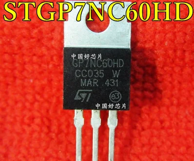 100% новый и оригинальный STGP7NC60HD GP7NC60HD TO 220 В наличии Запасные части  | Запасные части -4001085821625