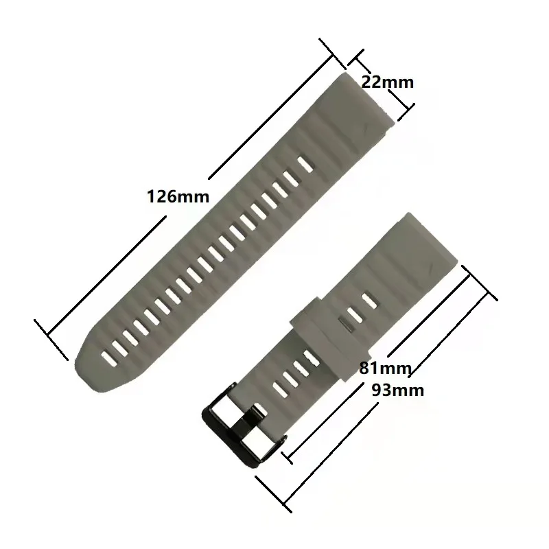 

Smart Watch Band Straps For Garmin Fenix 6 6S 6X 5X 5 5S 3 3HR Forerunner 935 945 Quick Release Strap Silicone Bracelet