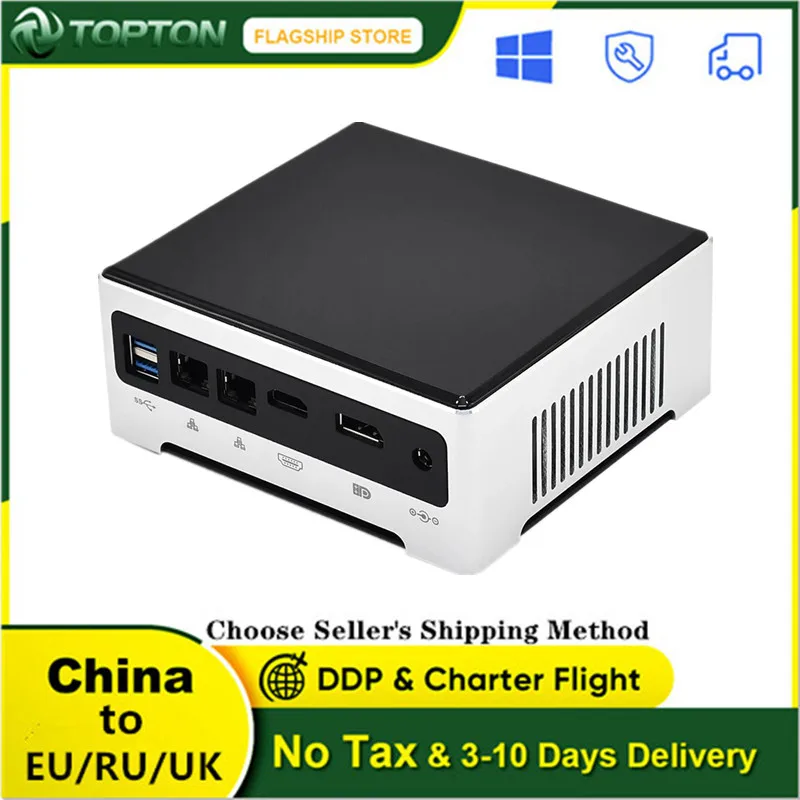 Мини-ПК topton Intel Core i9 10880H 9880H 2 * DDR4 Windows 10 | Компьютеры и офис