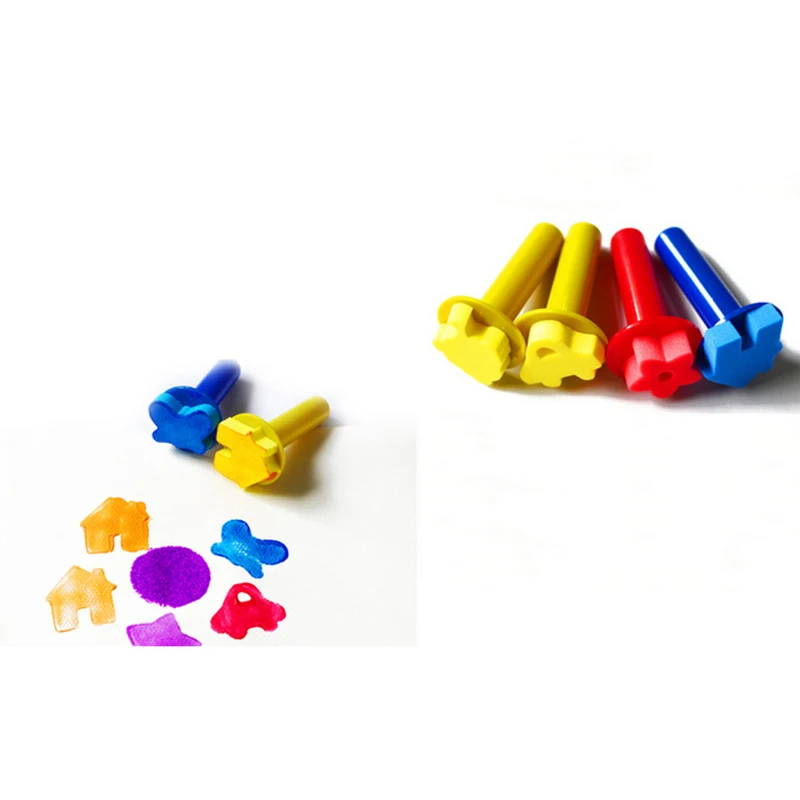 3 шт./компл. EVA красочные детские головоломки Рисунок игрушка набор нетоксичные