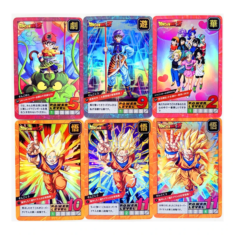 54 шт./компл. Dragon Ball Z GT Burst No.1 суперсайянские герои Боевая карточка Ultra Instinct Goku Vegeta