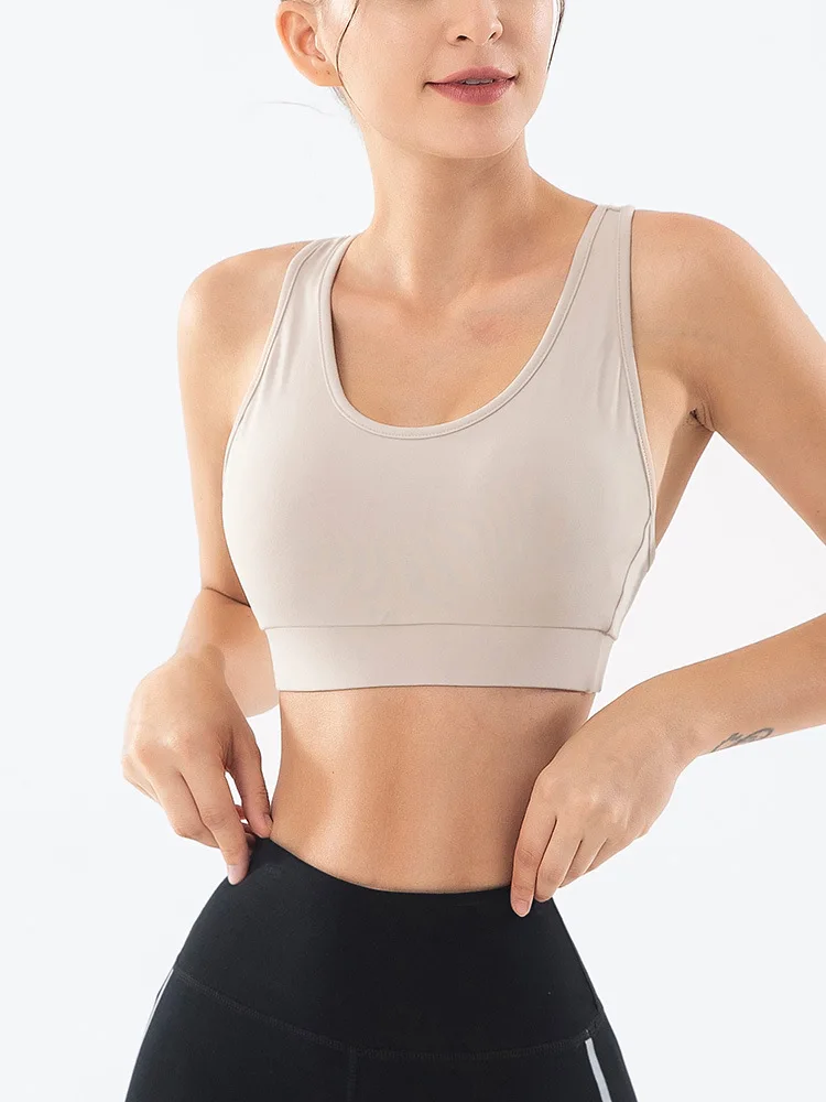 Женский Универсальный спортивный бюстгальтер Coolmax из нейлона и спандекса | Спорт