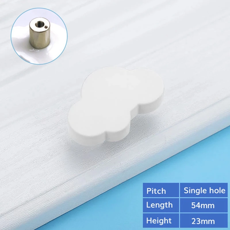 10 шт. Мультяшные резиновые дверные ручки милая звезда луна детская комната