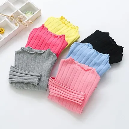 2020 топы для девочек детская одежда сезон весна осень Детские футболки маленьких