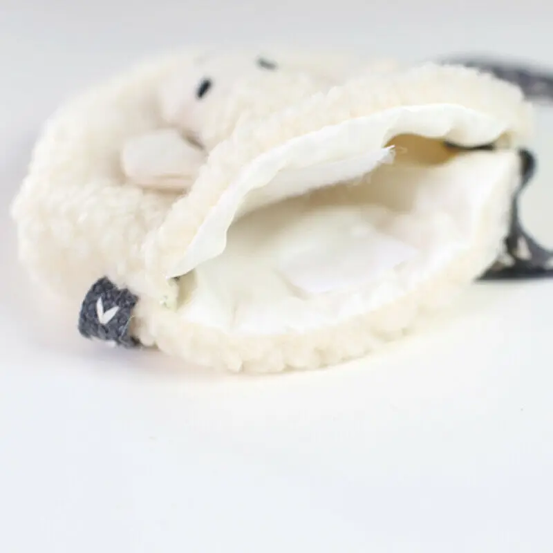 Сумка из искусственного меха для маленьких девочек Мягкая Повседневная Милая