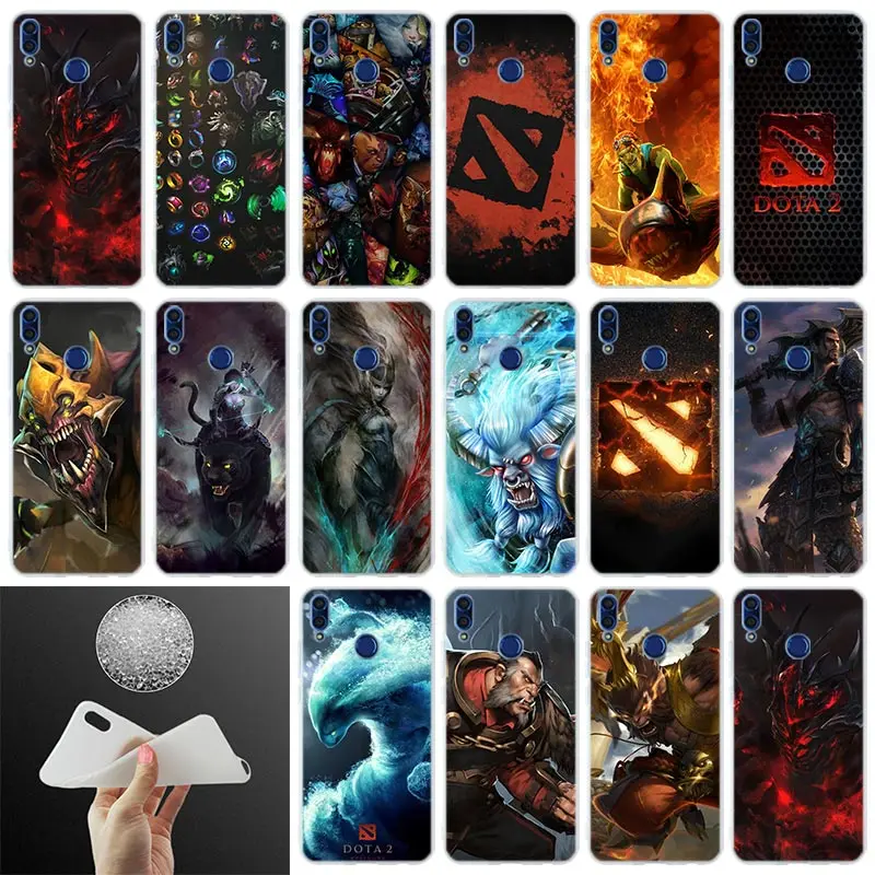 Силиконовый чехол для телефона dota 2 с логотипом Huawei Honor 10i 9i Lite 8a 8x max 8c 7x 7a pro 6x V20 Paly