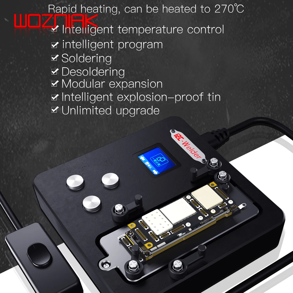 I2C обогрев паяльная станция сварочный аппарат для телефона доска с двумя слоями