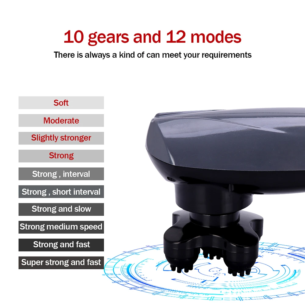 Массажер Электрический OLIECO 220 В с европейской вилкой молоток для расслабления