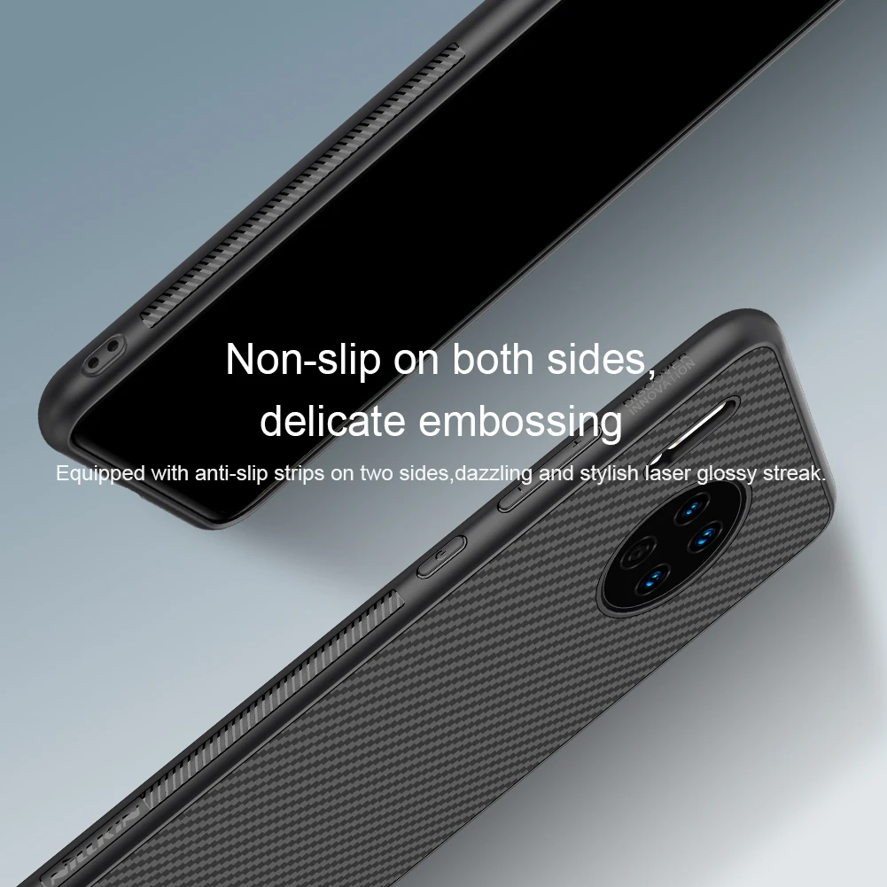Nillkin для huawei mate 30 20 P30 Pro Чехол арамидный из углеродного волокна Жесткий ПК пластик задняя крышка чехол для huawei P30 Lite mate 30 mate 20