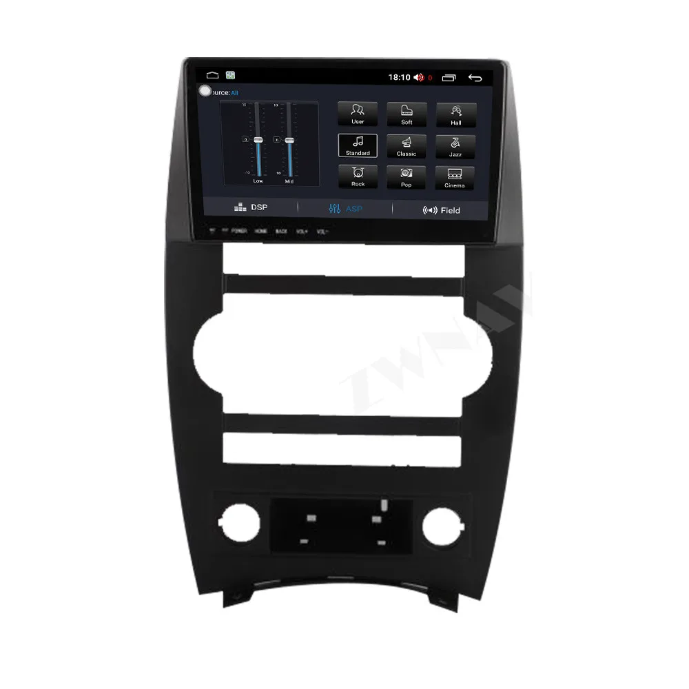 DSP Carplay Android 10 экран мультимедийный плеер для Jeep Commander 2007-2019 GPS навигация Авто Аудио