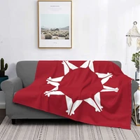 oglala lakota sioux flag blanket bedspread bed plaid throw anime plush bedspread 135 receiving blankets
